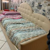 LETTO SINGOLO QUASI NUOVO CON CASSETTONE