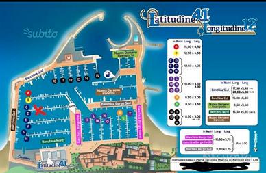 Posto barca 12,5x4,25