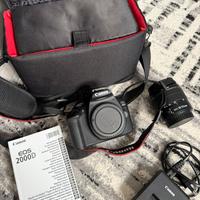CANON EOS 2000D COME NUOVA