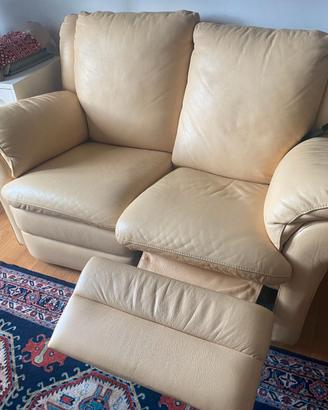 NATUZZI - Vera Pelle Divano 2posti