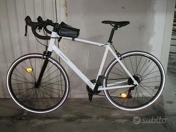Bici da corsa Triban Decathlon taglia L perfetta