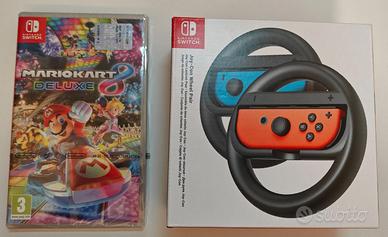 Mario Kart 8 Deluxe + volanti Nintendo Switch