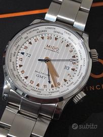 Orologio Mido Multifot Gmt Automatico Uomo Donna