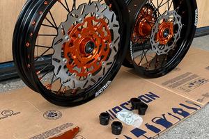 kit cerchi motard 17 falco ktm exc sx smr