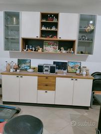 parete attrezzata moderna usata