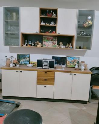 parete attrezzata moderna usata
