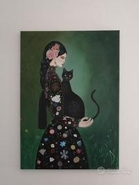 quadro dipinto a mano 