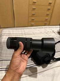 Obiettivo Sony E-Mount 55-210  + battery grip