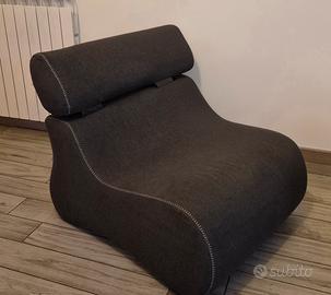 Coppia Poltrone design Kave Home Club (Grigio)