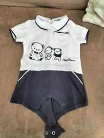 Pagliaccetto estivo 0-1 mese