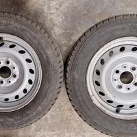 Cerchi ferro r13 fiat 5.0