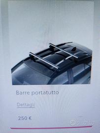 Barre portatutto Toyota Yaris Cross