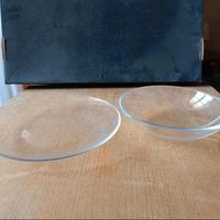 Piatti trasparenti IKEA - Servizio da 8 -tot 16 pz