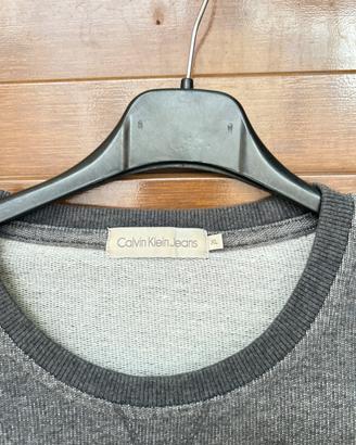 Felpa Calvin Klein grigio e nero XL