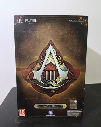 Assassin's Creed III Freedom edition ps3