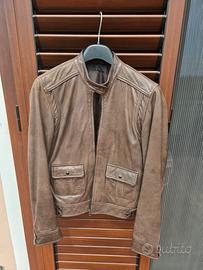 giacca in vera pelle