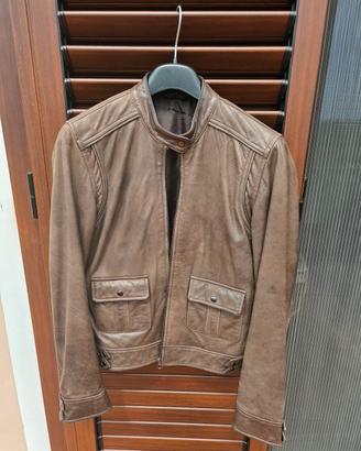giacca in vera pelle
