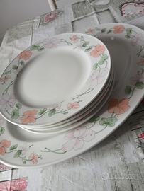 Piatto da portata + 4 piattini 🍇🍮 - R. Ginori