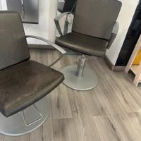 2poltrone parrucchiere