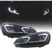 FARI VOLKSWAGEN VW GOLF 6 08-13 LOOK ARGENTO GOLF 