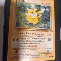 Pokemon WOTC Dorata Pikachu Jungle Ita