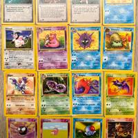 Lotto Carte Pokémon Vintage -Tutte 1ª Edizione ITA