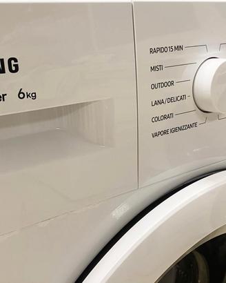 lavatrice Samsung slim 6kg