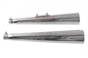 Coppia marmitte sinistre per Honda CB 750 Custom -