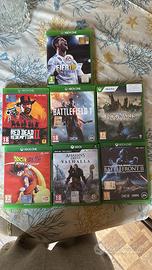 Giochi xbox e controller xbox one
