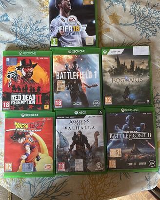 Giochi xbox e controller xbox one