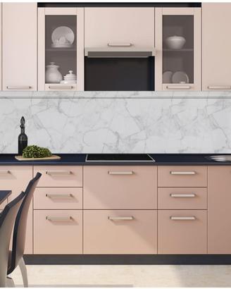 Sticker paraschizzi adesivo Marble 240x60 cm