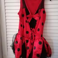 Abito carnevale coccinella nuovo