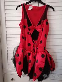 Abito carnevale coccinella nuovo