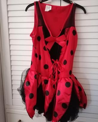 Abito carnevale coccinella nuovo