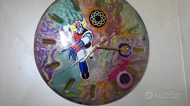 Goldrake ufo robot Orologio con simbolo Soka Gakka