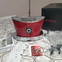 BUGATTI Volo Tostapane di Design Rosso. Nuovo