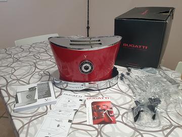 BUGATTI Volo Tostapane di Design Rosso. Nuovo