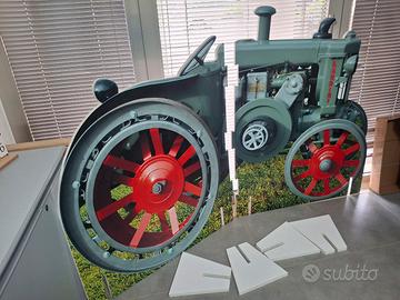 Sagoma trattore Super Landini testa calda