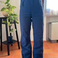 Pantaloni sci donna ragazza Wezde Pista 900 blu