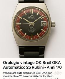 Ok Breil vintage snni 70 automatic