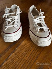 Scarpe Converse Chuck 70 Low Top bianche