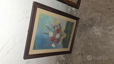 Quadro Dipinto con Natura Morta