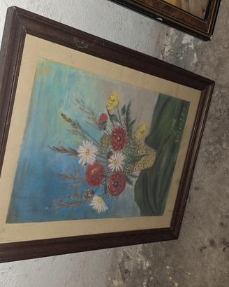 Quadro Dipinto con Natura Morta