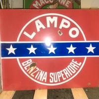 Insegna benzina Lampo