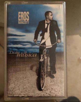 Musicassetta orig.  E.Ramazzotti “dove c’è musica”