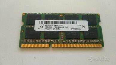 RAM DDR3-1333 MICRON 4GB