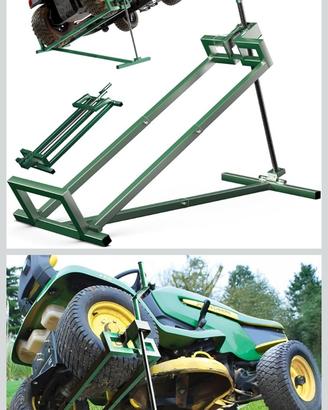 Sollevatore trattorino rasaerba