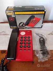 Telefono fisso vintage anni 80 funzionante nuovo