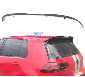 SPOILER ALETTONE VOLKSWAGEN VW GOLF 7 7.5 GTI IN C