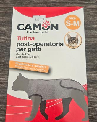Tuta post operatoria Camon - sterilizzazione gatto
